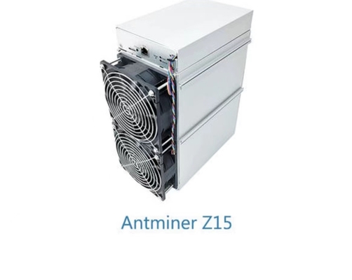 Z15 420K Zcash Asic Miner Bitmain Antminer 1510W Konsumsi